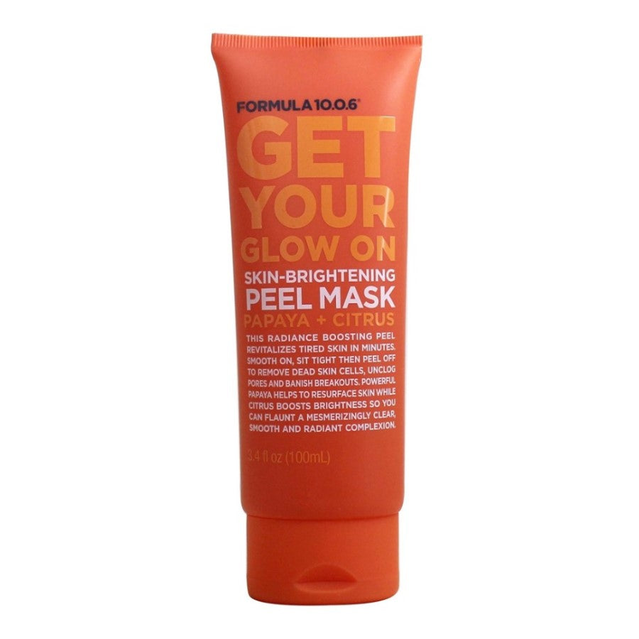 FORMULA 10.0.6 - GET YOUR GLOW ON - BRIGHTENING PEEL MASK 100ML - Beauty Bar Cyprus