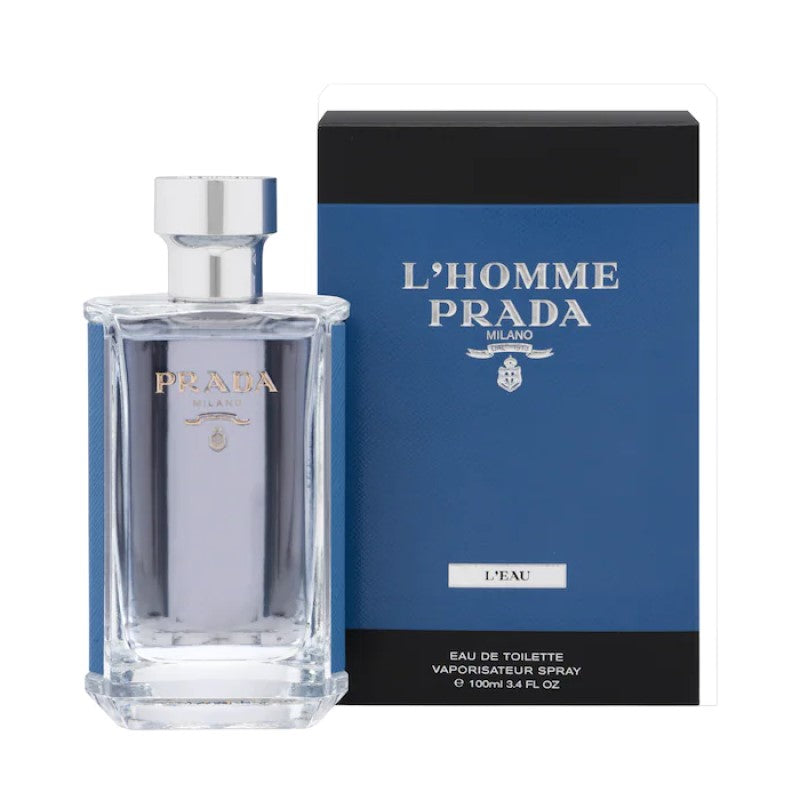 PRADA L'HOMME PRADA L'EAU EDT - AVAILABLE IN 2 SIZES - Beauty Bar