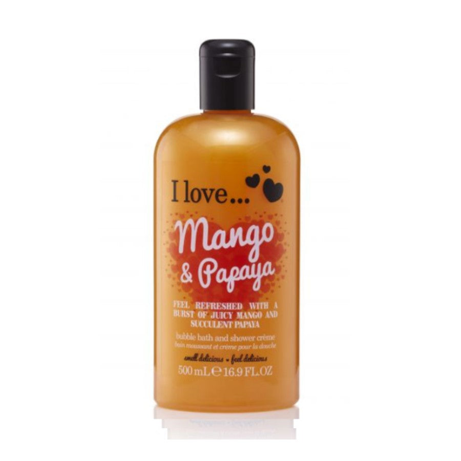 I LOVE MANGO & PAPAYA BATH SHOWER CREAM 500ML - Beauty Bar