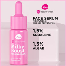 Load image into Gallery viewer, 7DAYS MILKY BOOST SQUALANE 1,5% REVITALIZING SERUM 20ML - Beauty Bar