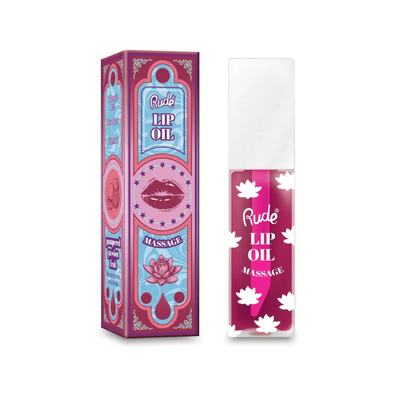 RUDE LIP OIL MASSAGE - AVAILABLE IN 6 SHADES - Beauty Bar