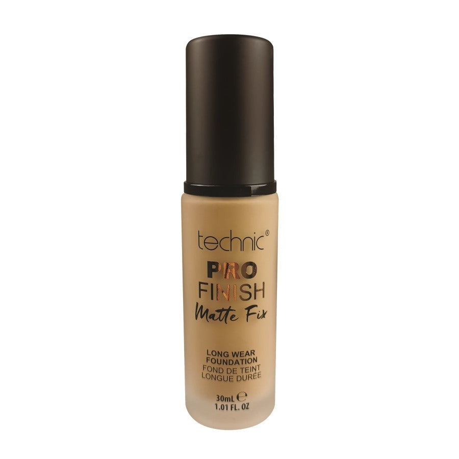 TECHNIC PRO FINISH MATTE FIX FOUNDATION - AVAILABLE IN 4 SHADES - Beauty Bar