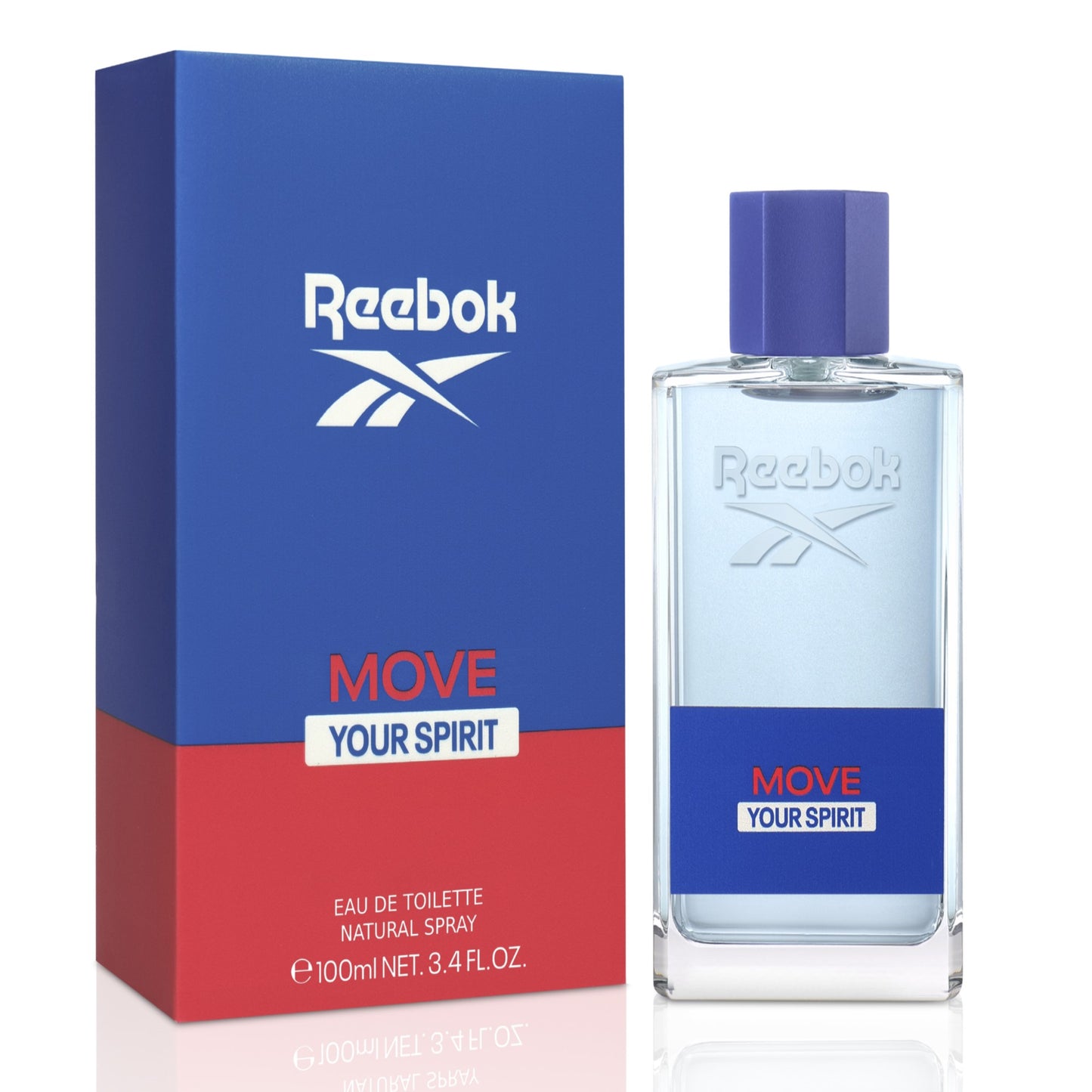 REEBOK MOVE YOUR SPIRIT EDT100ML - FOR MEN - Beauty Bar