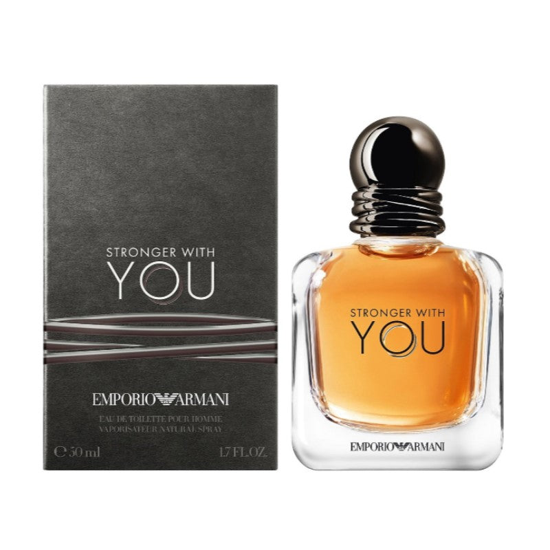 EMPORIO ARMANI STRONGER WITH YOU HE EDT - AVAILABLE IN 3 SIZES - Beauty Bar Cyprus