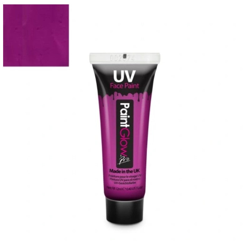 PAINT GLOW - NEON UV MAKEUP PURPLE - Beauty Bar