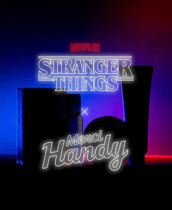 Merci Handy visits The Upside Down with Stranger Things collaboration!