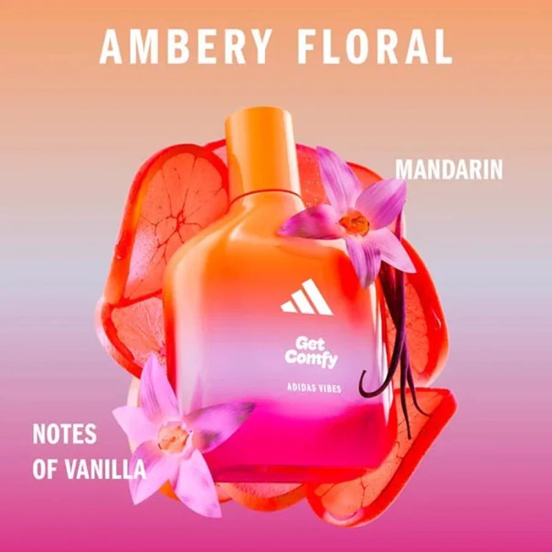 ADIDAS VIBES GET COMFY EDP 100ML - Beauty Bar 
