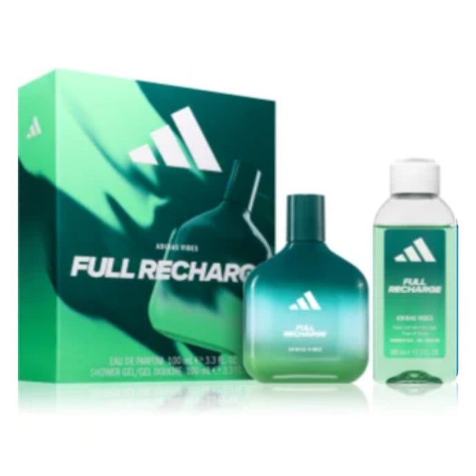 ADIDAS VIBES FULL RECHARGE EDP 100ML SET - Beauty Bar 