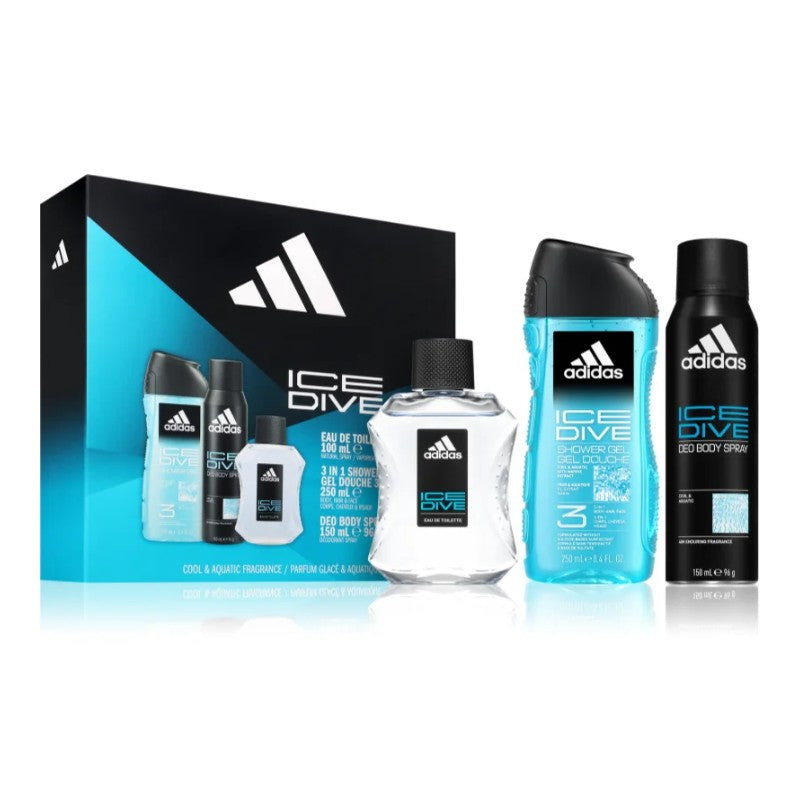 ADIDAS ICE DIVE EDT 100ML SET - Beauty Bar 