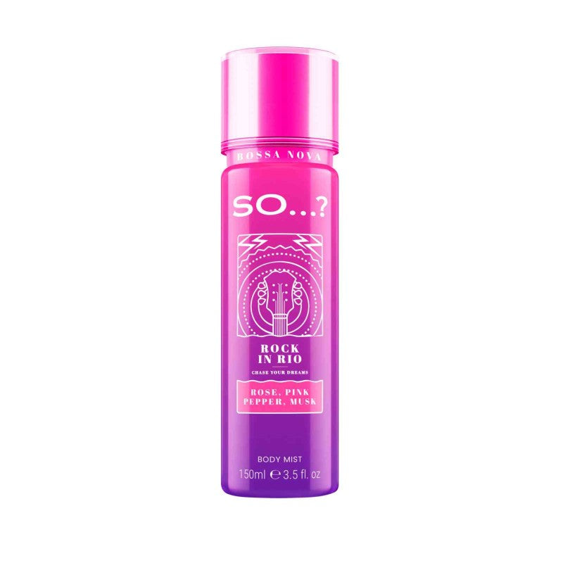 SO…? BOSSA NOVA BODY MIST ROCK IN RIO 150ML - Beauty Bar 