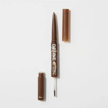 Load image into Gallery viewer, TECHNIC DEFINE &amp; SET TINTED GEL &amp; EYEBROW PENCIL - AVAILABLE IN 3 SHADES
