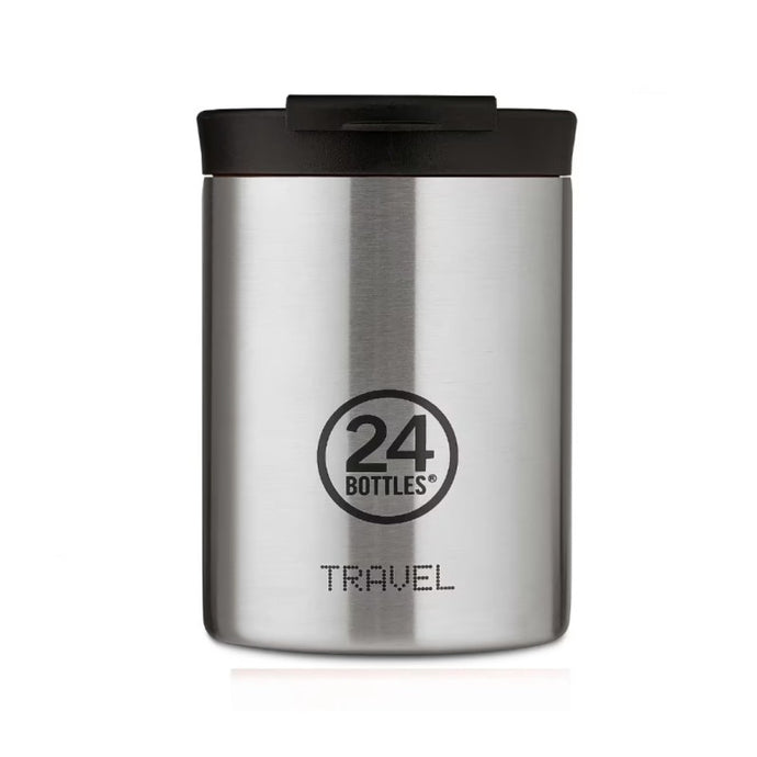 24BOTTLES TRAVEL TUMBLER 350ML STEEL - Beauty Bar 