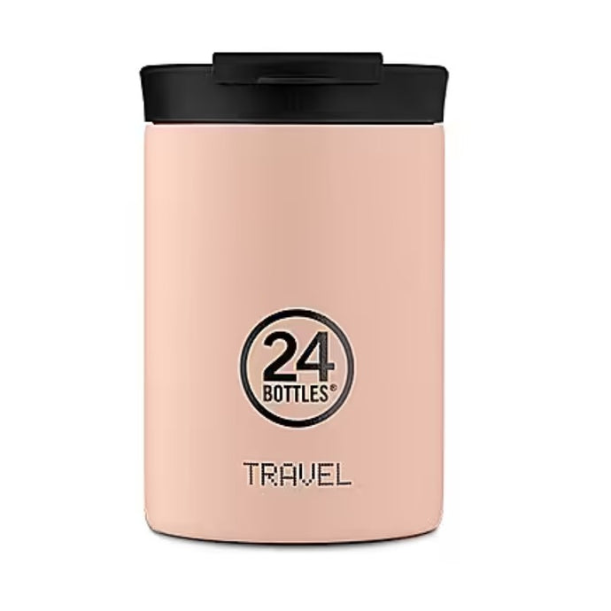 24BOTTLES TRAVEL TUMBLER 350ML DUSTY PINK - Beauty Bar 