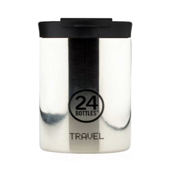 24BOTTLES TRAVEL TUMBLER 350ML PLATINUM - Beauty Bar 