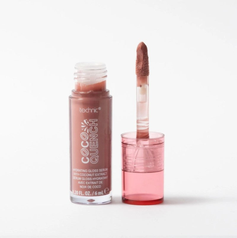 TECHNIC COCO QUENCH HYDRATING LIP GLOSS SERUM-AVAILABLE IN 4 SHADES - Beauty Bar 