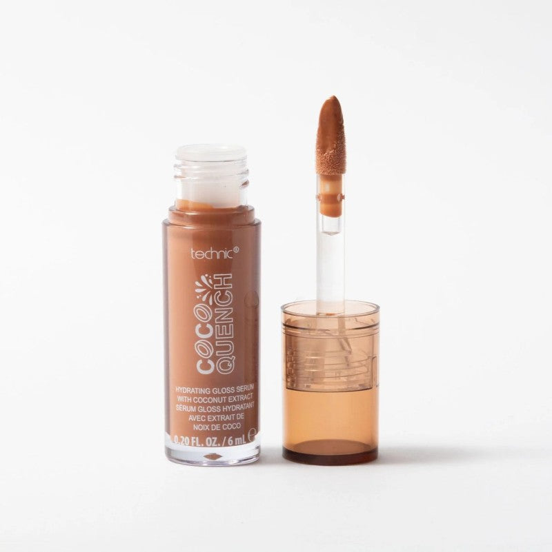 TECHNIC COCO QUENCH HYDRATING LIP GLOSS SERUM-AVAILABLE IN 4 SHADES - Beauty Bar 