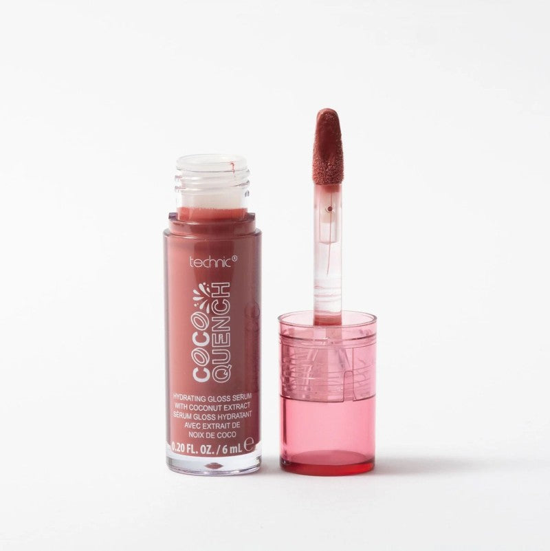 TECHNIC COCO QUENCH HYDRATING LIP GLOSS SERUM-AVAILABLE IN 4 SHADES - Beauty Bar 