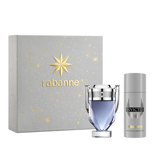 PACO RABANNE INVICTUS EDT 100ML & DEODORANT 150ML SET - Beauty Bar 