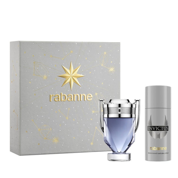 PACO RABANNE INVICTUS EDT 100ML & DEODORANT 150ML SET - Beauty Bar 