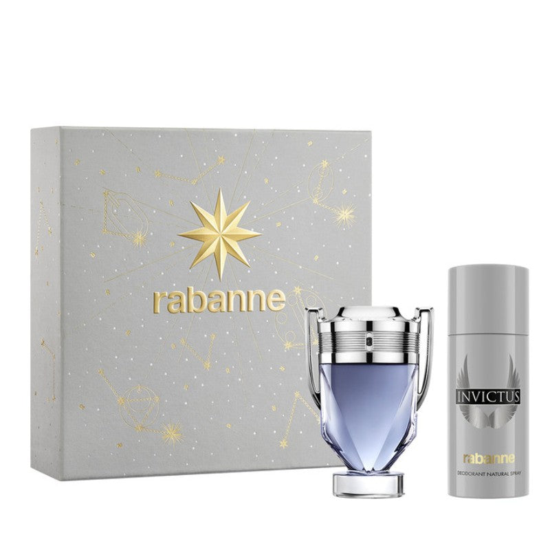 PACO RABANNE INVICTUS EDT 100ML & DEODORANT 150ML SET - Beauty Bar 