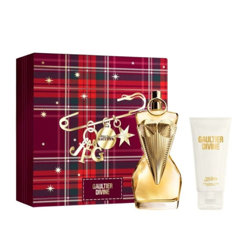 JEAN PAUL GAULTIER DIVINE EDP 100ML & BODY LOTION 75ML SET - Beauty Bar 