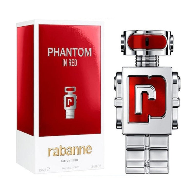 PACO RABANNE PHANTOM IN RED PARFUM ELIXIR 100ML - Beauty Bar 