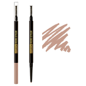 DERMACOL EYEBROW AUTOMATIC MICRO STYLER PENCIL - AVAILABLE IN 3 SHADES - Beauty Bar 