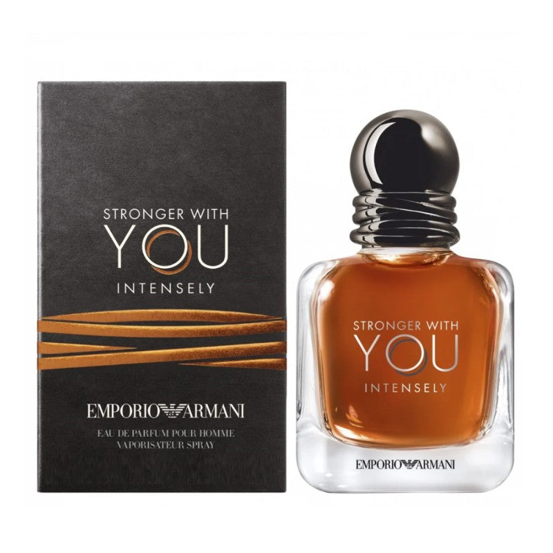 EMPORIO ARMANI STRONGER WITH YOU INTENSELY EDP - AVAILABLE IN 3 SIZES - Beauty Bar 