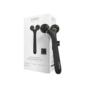 GESKE SONIC FACIAL ROLLER 4IN1 - AVAILABLE IN 2 COLOURS - Beauty Bar 