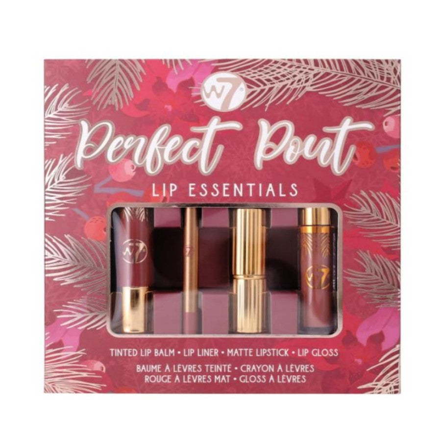 W7 PERFECT POUT LIP ESSENTIALS SET 23 - Beauty Bar 