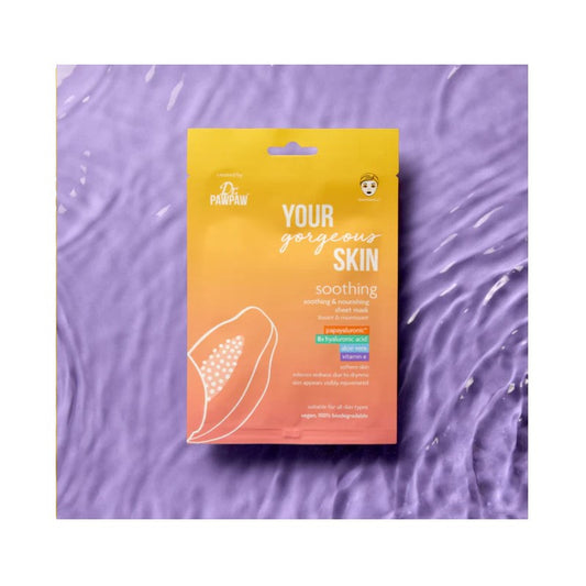 DR. PAWPAW SOOTHING SHEET MASK - Beauty Bar 