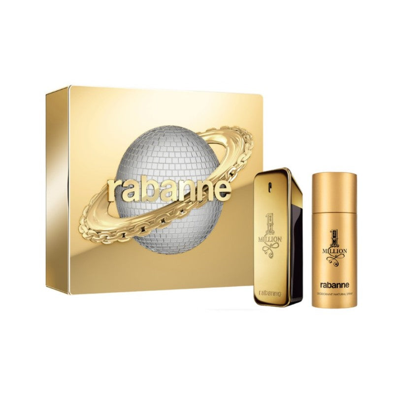 PACO RABANNE 1 MILLION EDT 100ML & DEO SPRAY 150ML SET