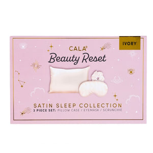 CALA BEAUTY RESET SATIN SLEEP COLLECTION - IVORY - Beauty Bar 