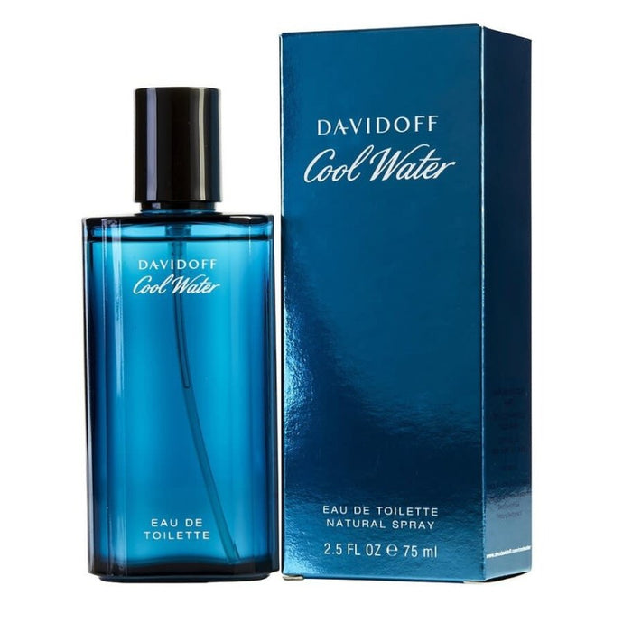 DAVIDOFF COOL WATER MEN EDT 75ML - Beauty Bar 
