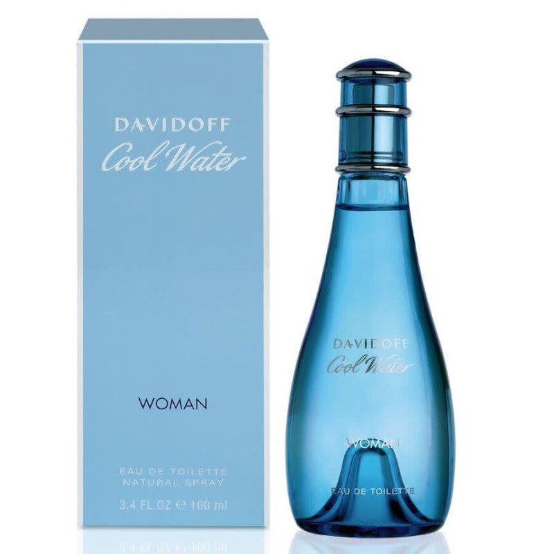 DAVIDOFF COOL WATER WOMEN EDT AVAILABLE IN 3 SIZES - Beauty Bar 