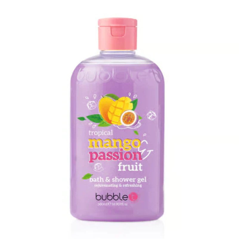 BUBBLE T BATH & SHOWER GEL BLUEBERRY & DRAGONFRUIT 500ML - Beauty Bar 