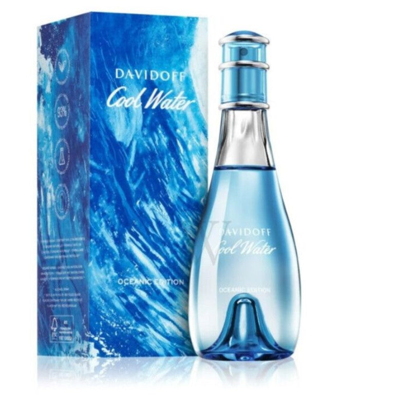 DAVIDOFF COOL WATER HER EDT 100ML - Beauty Bar 