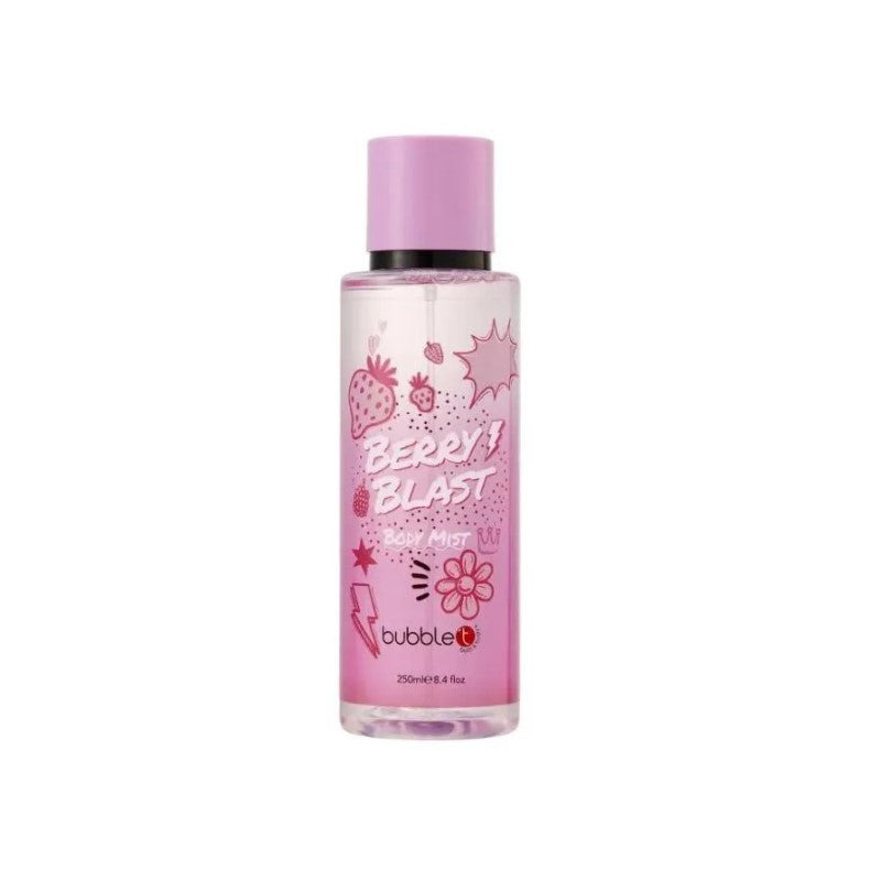 BUBBLE T BODY MIST IN BERRY BLAST 250ML