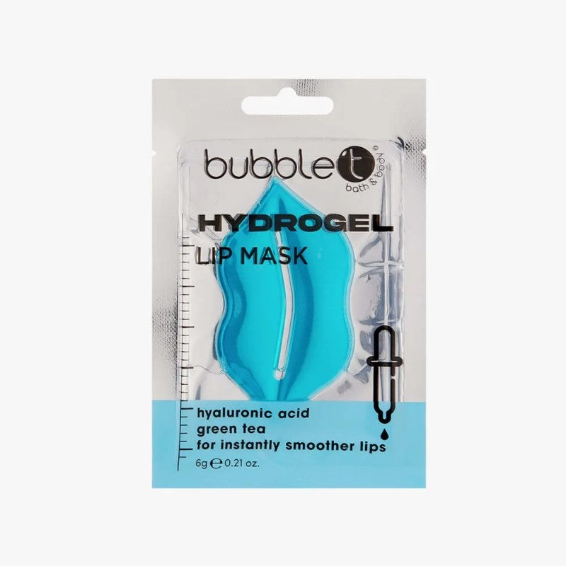 BUBBLE T HYDROGEL LIP PATCH HYALURONIC ACID GREEN TEA