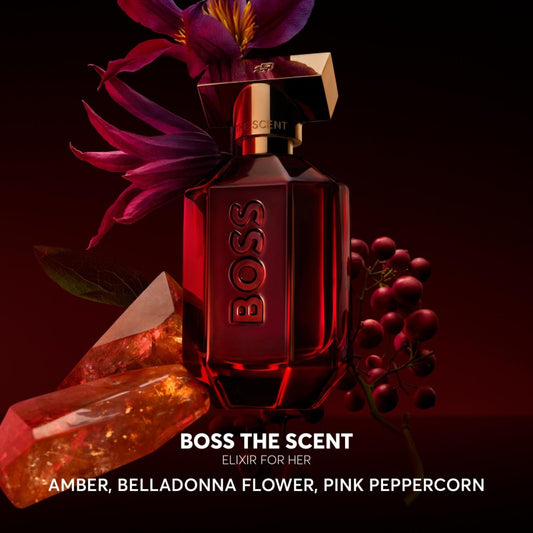 HUGO BOSS THE SCENT ELIXIR HER NEW AVAILABLE IN 2 SIZES - Beauty Bar 