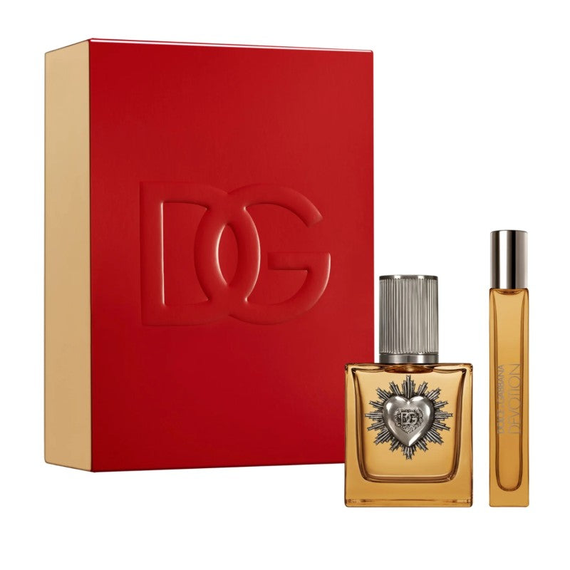 D&G DEVOTION POUR HOMME PARFUM 50ML & EDP 10ML SET