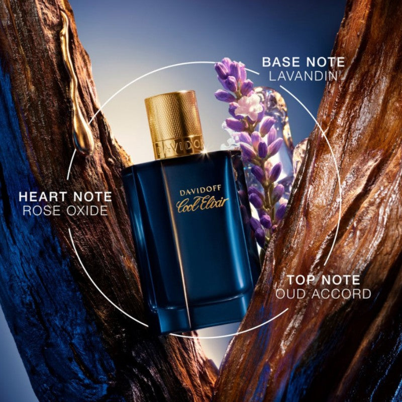 DAVIDOFF COOL ELIXIR MAN EDP AVAILABLE IN 2 SIZES - Beauty Bar 