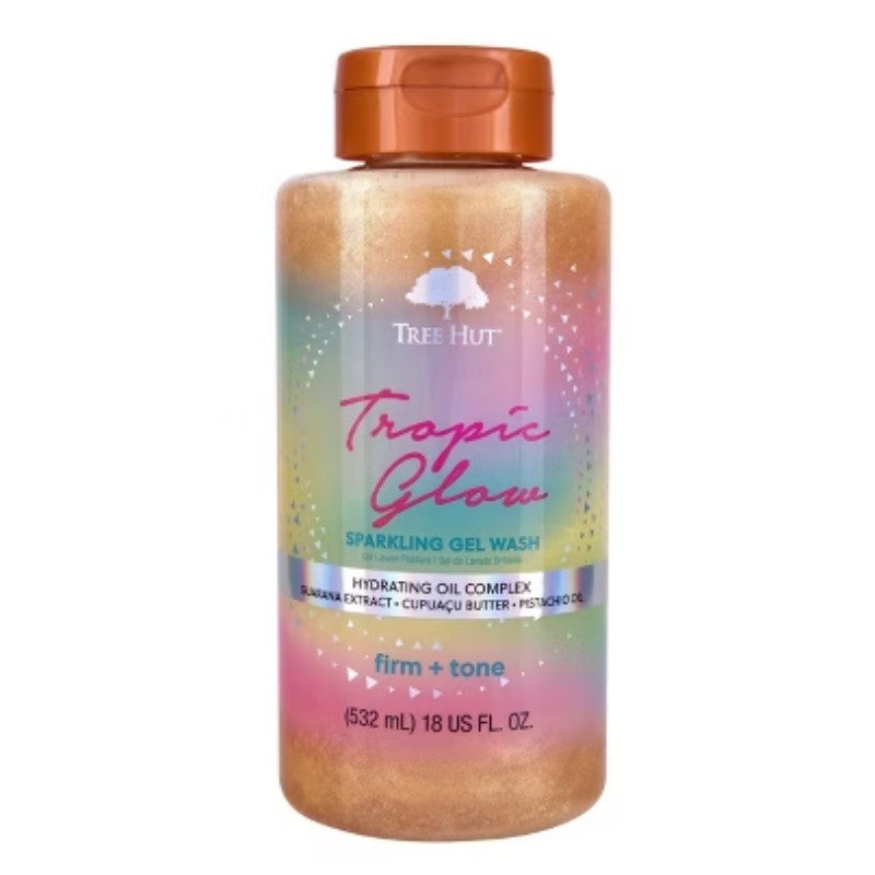 TREE HUT GEL WASH TROPIC GLOW 532ML - Beauty Bar 