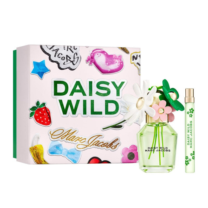 MARC JACOBS DAISY WILD EDP 50ML + PEN SPRAY 10ML SET - Beauty Bar 