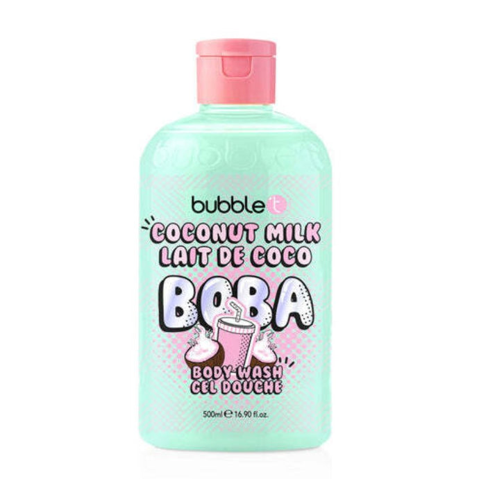 BUBBLE T BOBA SHOWER GEL COCONUT 500ML - Beauty Bar 