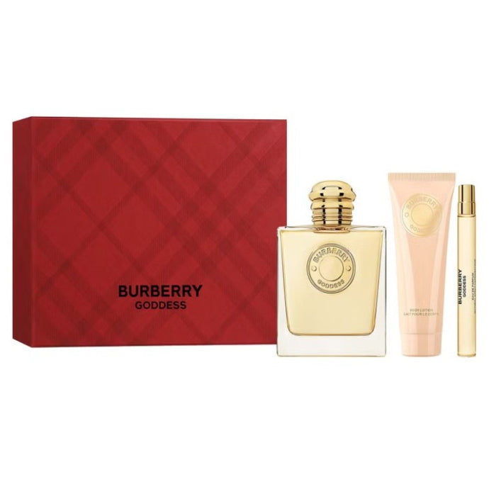 BURBERRY GODDESS EDP 100ML&10ML & BODY LOTION 75ML SET - Beauty Bar 
