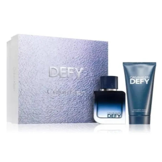 CK DEFY EDP 50ML & SHOWER GEL 100ML SET - Beauty Bar 