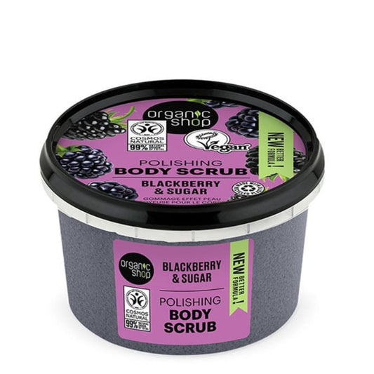 ORGANIC SHOP NURTURING BODY CREAM BLUEBERRY & BLACKBERRY 250ML - Beauty Bar 