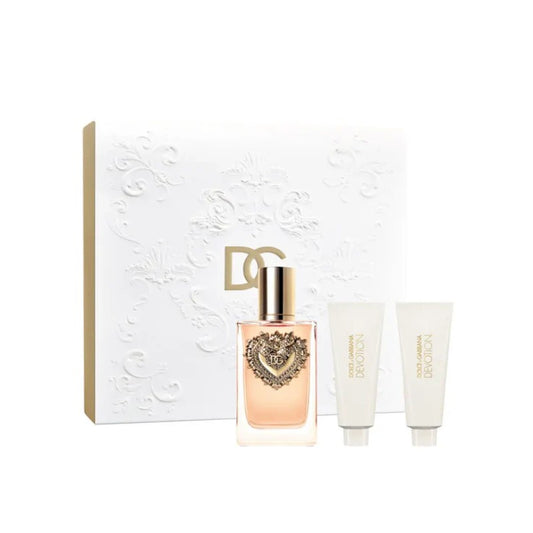 D&G DEVOTION FOR HER EDP 100ML & SHOWER GEL 50ML & BODY LOTION 50ML SET - Beauty Bar 