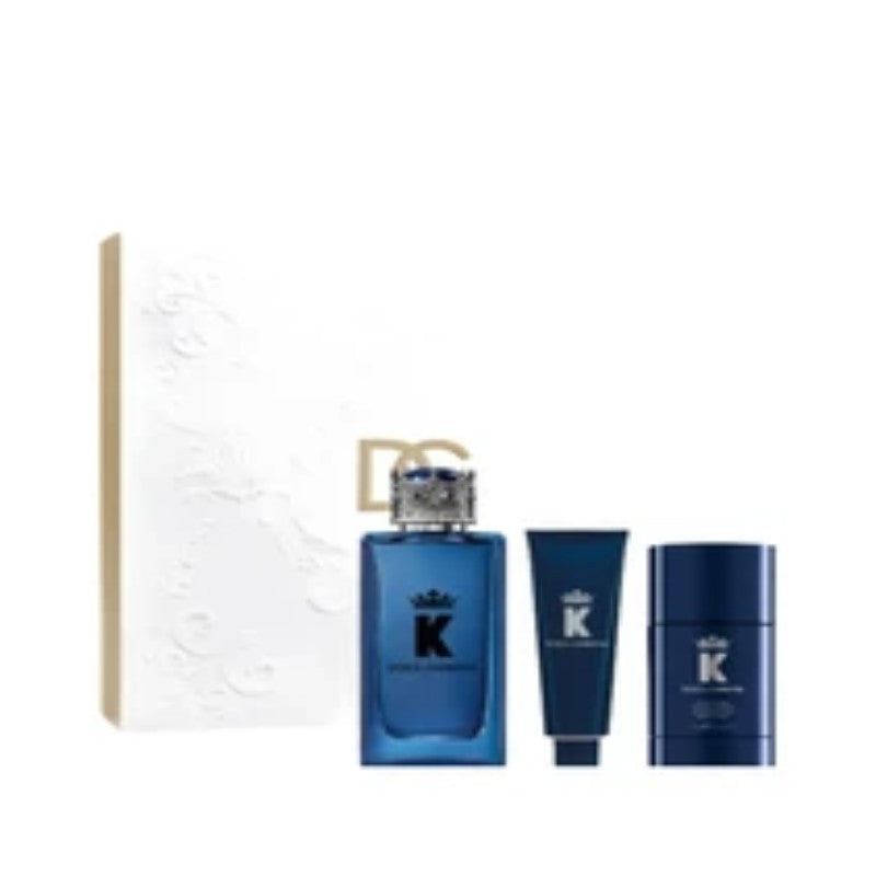 D&G K EDP 100ML & SHOWRE GEL 50ML & DEODORANT STICK 75ML SET - Beauty Bar 